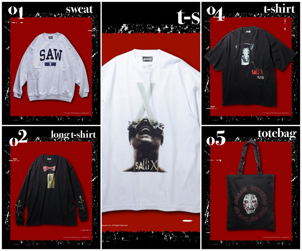 FREAK'S STORE × 映画「SAW X」公開記念コラボが発売 (フリークス