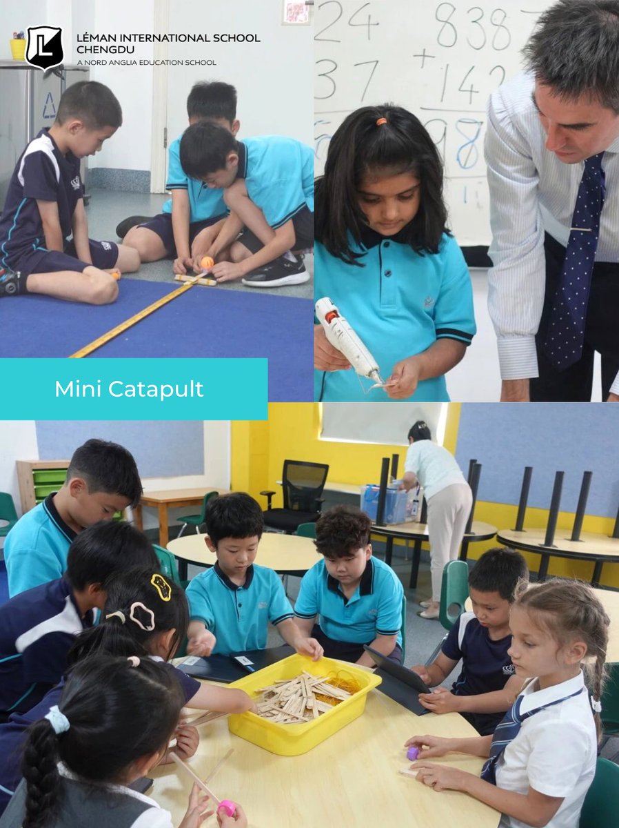 LemanChengdu's tweet image. STEAM Week at LIS has just wrapped up, leaving students from all years inspired by a range of dynamic, hands-on activities. Many of the projects are connected with the MIT Nord Anglia Collaboration, allowing students to explore innovative problem-solving and cutting-edge research
