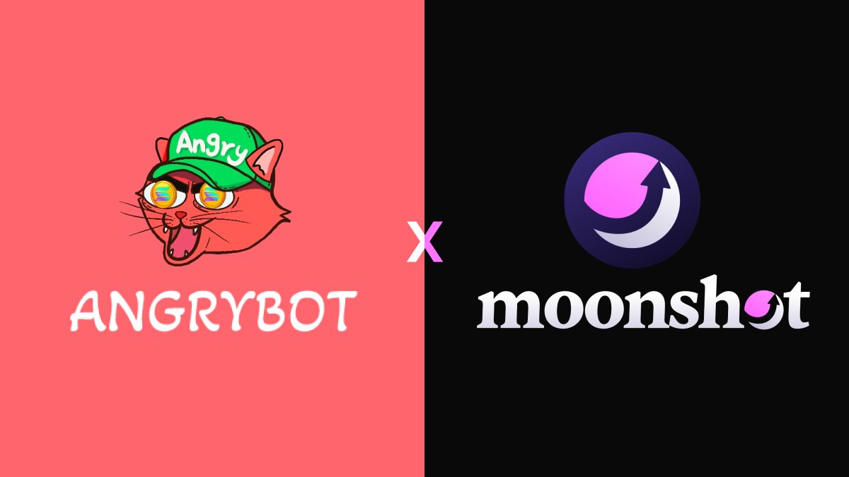 🌈“链上小币安”，上币能拉盘？Angrybot上线全网首个Moonshot上币监控，轻松抓百倍金狗Moonshot大火！上币就能拉盘， Moonshot是什么？如何用它抓金狗？ Moonshot三大特点： 1⃣Moonshot支持Apple Pay、  PayPal、Credit/Debit Card等充值法币。每日稳定新增1万+用户，圈外小 ...