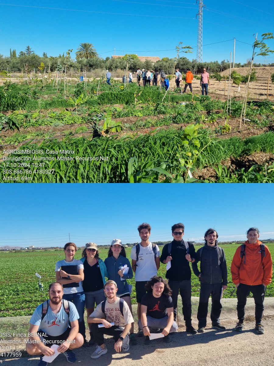 AgrosimbiosisLab (@agrosimblab) on Twitter photo 👩🏾🎓👨🏾🎓🏡🌱🌻🌳Los alumnos del Máster en Áreas Protegidas, Recursos Naturales y Biodiversidad visitaron las experiencias agrícolas en las fincas Casa Mátrix y Bernal.
Cuenta con el apoyo de <a href="/FBiodiversidad/">Fundación Biodiversidad</a>
<a href="/OficinaMarMenor/">Oficina Técnica del Mar Menor</a> <a href="/mitec/">Miguel Terra</a> #MiMarMenor 👩🏾🎓👨🏾🎓🏡🌱🌻🌳Los alumnos del Máster en Áreas Protegidas, Recursos Naturales y Biodiversidad visitaron las experiencias agrícolas en las fincas Casa Mátrix y Bernal.
Cuenta con el apoyo de <a href="/FBiodiversidad/">Fundación Biodiversidad</a>
<a href="/OficinaMarMenor/">Oficina Técnica del Mar Menor</a> <a href="/mitec/">Miguel Terra</a> #MiMarMenor