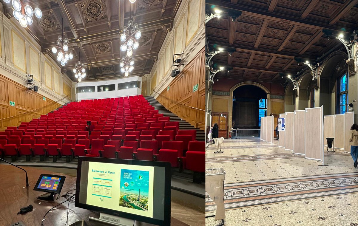 🫁Ouverture des J2R  à Paris au Conservatoire National des Arts et Métiers . Un magnifique écrin pour les journées de la #Recherche #Respiratoire