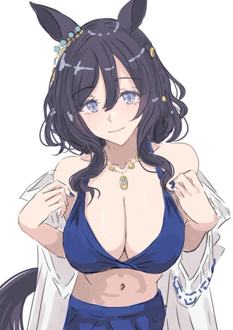 この人ウマ娘は水着フラッシュばっか描いてますね。 