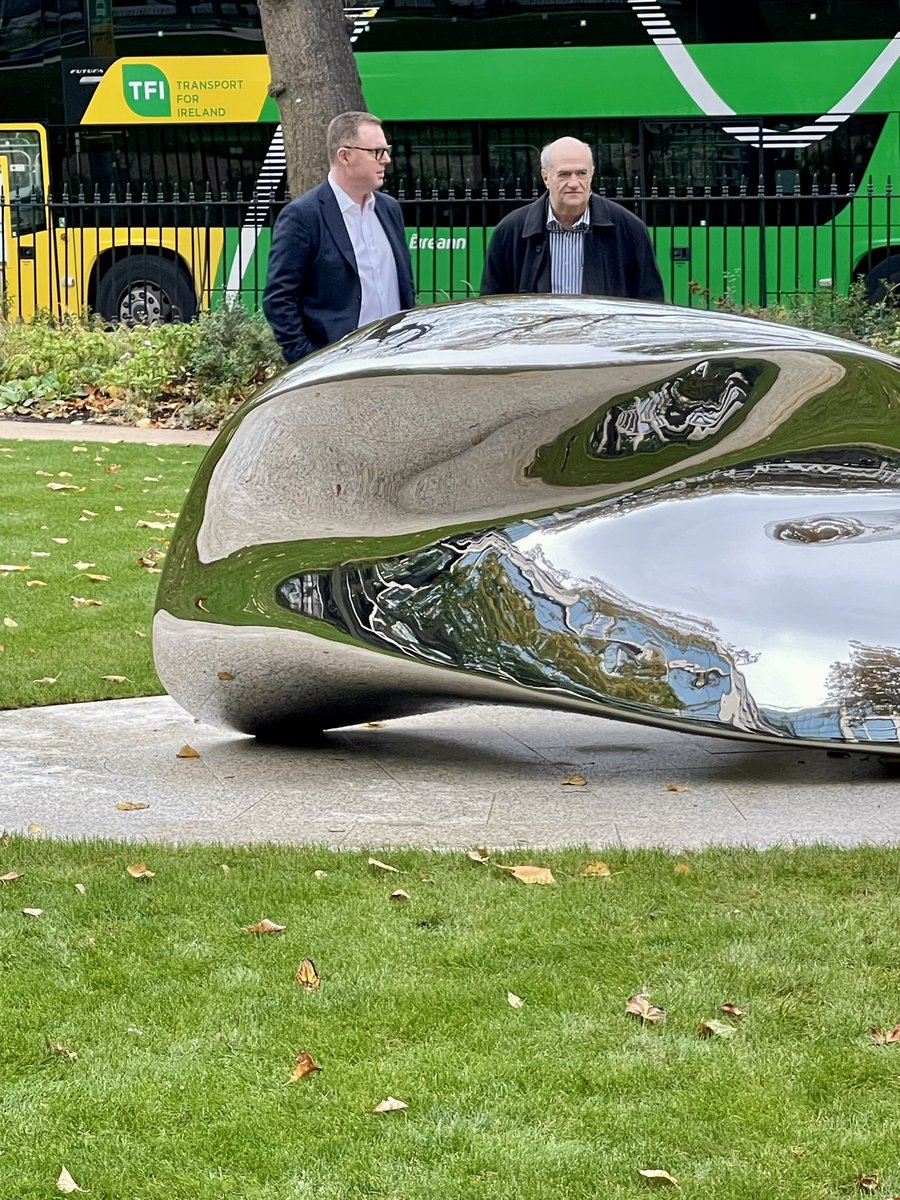 RobertJNRead's tweet photo. Wonderful to hear #ColmTobin speak so powerfully about #MaryLavin at the opening of @IPUT_plc new public space Mary Lavin Place. https://t.co/iWWhZrP7za