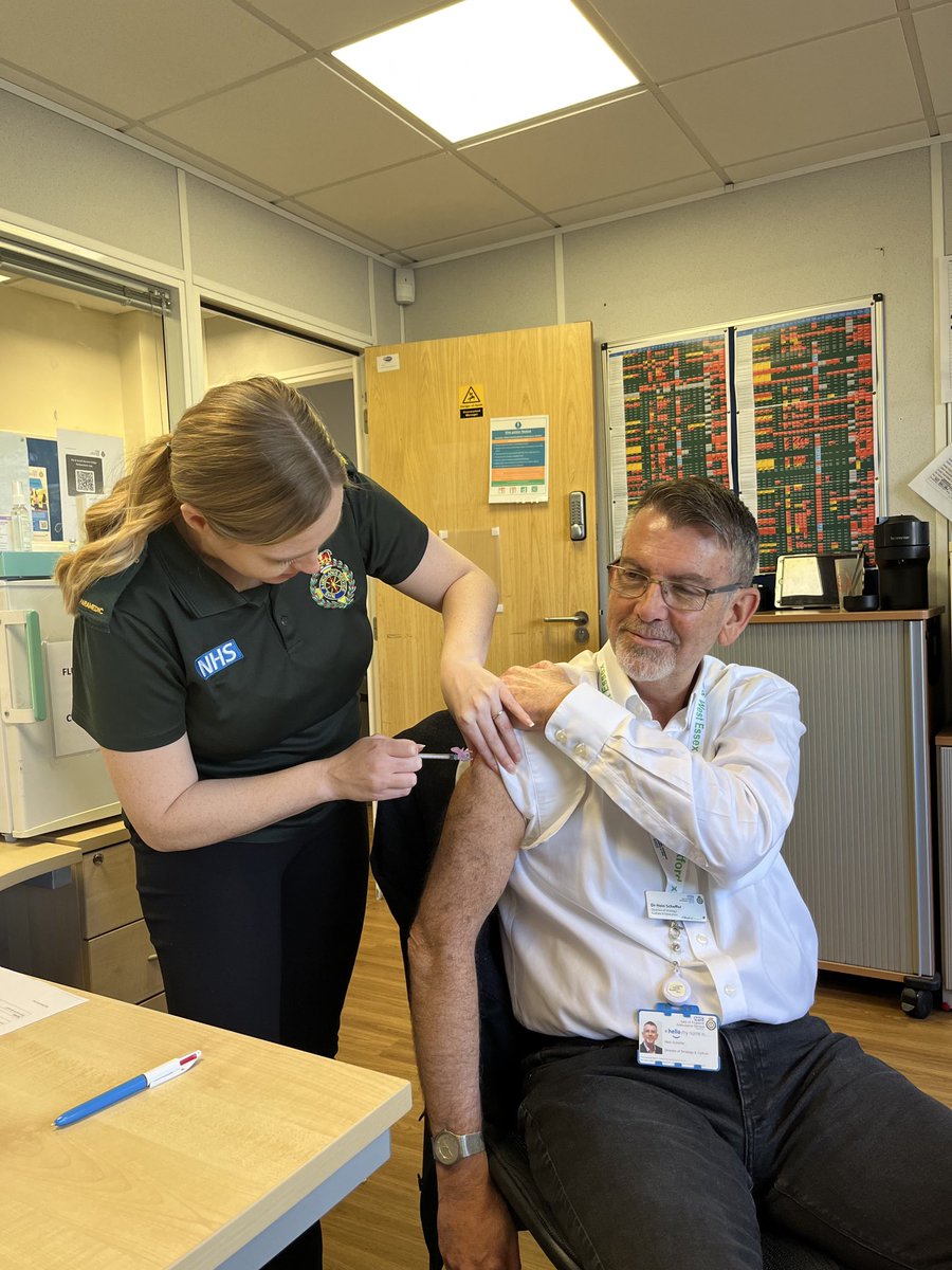 Dr Hein Scheffer (@heinscheffer1) on Twitter photo Whilst out and about in HWE, Paramedic Amy Hallett admistered both my flu and Covid jabs. Have you had yours yet. <a href="/EastEnglandAmb/">EEAST Ambulance Service</a> Whilst out and about in HWE, Paramedic Amy Hallett admistered both my flu and Covid jabs. Have you had yours yet. <a href="/EastEnglandAmb/">EEAST Ambulance Service</a>