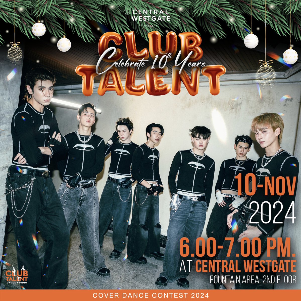 centralwestgate's tweet photo. เซ็นทรัล เวสต์เกตและ Clubtalent Dance Studio ครั้งแรกกับการเปิดเวทีให้เหล่านักเต้นรุ่นจิ๋ว ได้มีโอกาสปลดปล่อยศักยภาพการเต้นอย่างเต็มที่ พร้อมชมการแสดงหนุ่มๆ วง @ATLASofficialTH ❤️‍🔥
🗓️ วันที่ 10 พ.ย.67
📌 ชั้น 2 ลานน้ำพุ 
#ATLASth #Atlas_th #Centralwestgate #เซ็นทรัลเวสต์เกต #tpop https://t.co/mZ64ioF61L