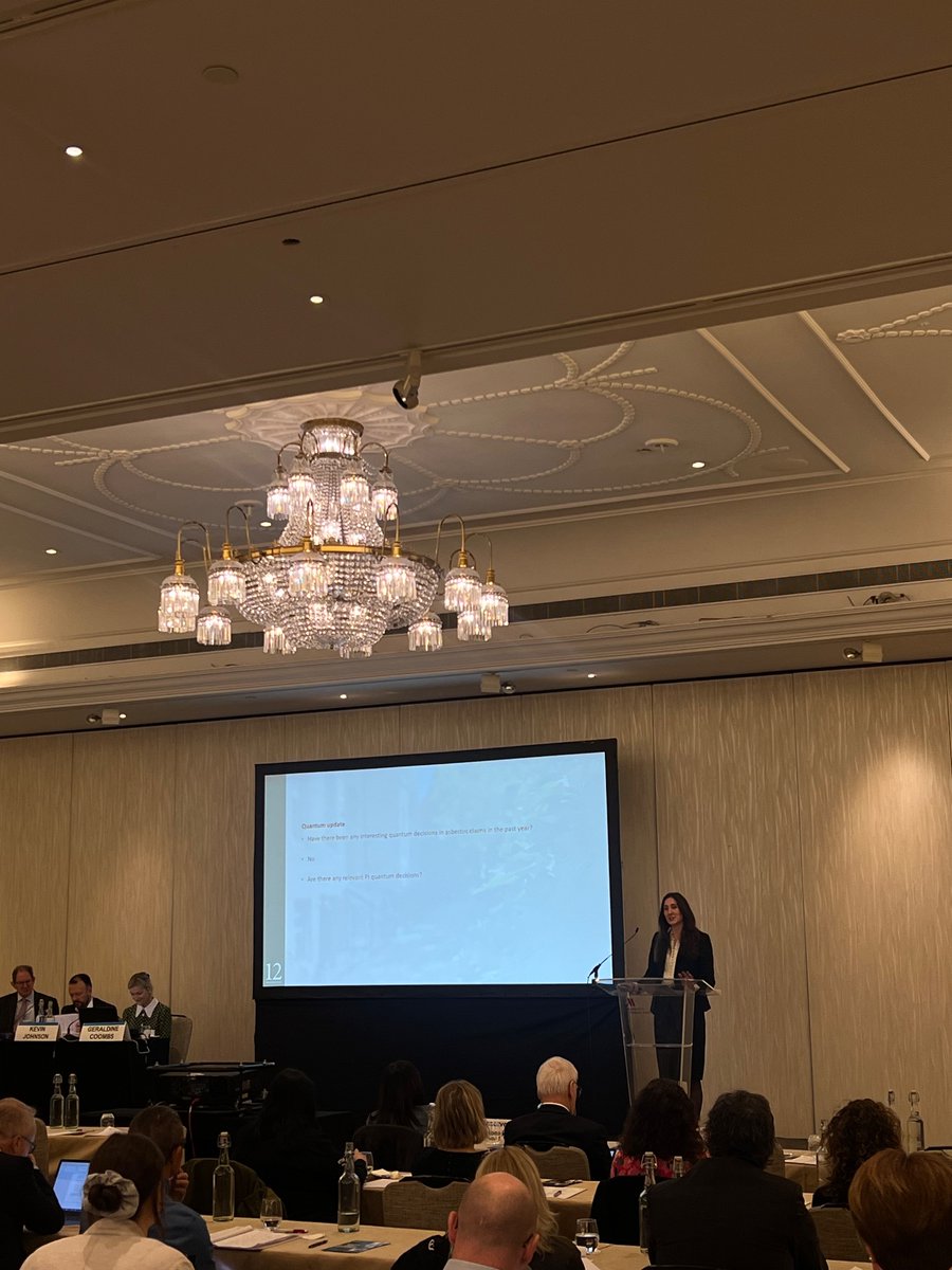 12KBW is delighted to be sponsoring the Association of Personal Injury Lawyers (<a href="/APIL/">APIL</a>) Asbestos Conference at the Marriott Hotel, Grosvenor Square today. 

APIL has brought together a host of eminent speakers and experts in the field, including our Patrick Kerr and Gemma Scott of