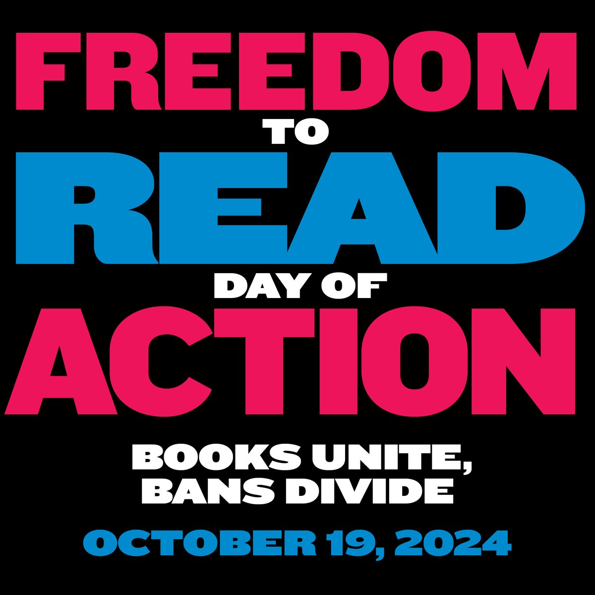 James Patterson (@jp_books) on Twitter photo Tomorrow is #FreedomToRead Community Day of Action. Libraries, bookstores, readers, writers, and others nationwide are hosting events to celebrate our right to read. Take your kids! Here’s a list of participating locations: uniteagainstbookbans.org/day-of-action/
<a href="/ALALibrary/">American Library Association</a>
<a href="/ABAbook/">American Booksellers Association</a> Tomorrow is #FreedomToRead Community Day of Action. Libraries, bookstores, readers, writers, and others nationwide are hosting events to celebrate our right to read. Take your kids! Here’s a list of participating locations: uniteagainstbookbans.org/day-of-action/
<a href="/ALALibrary/">American Library Association</a>
<a href="/ABAbook/">American Booksellers Association</a>