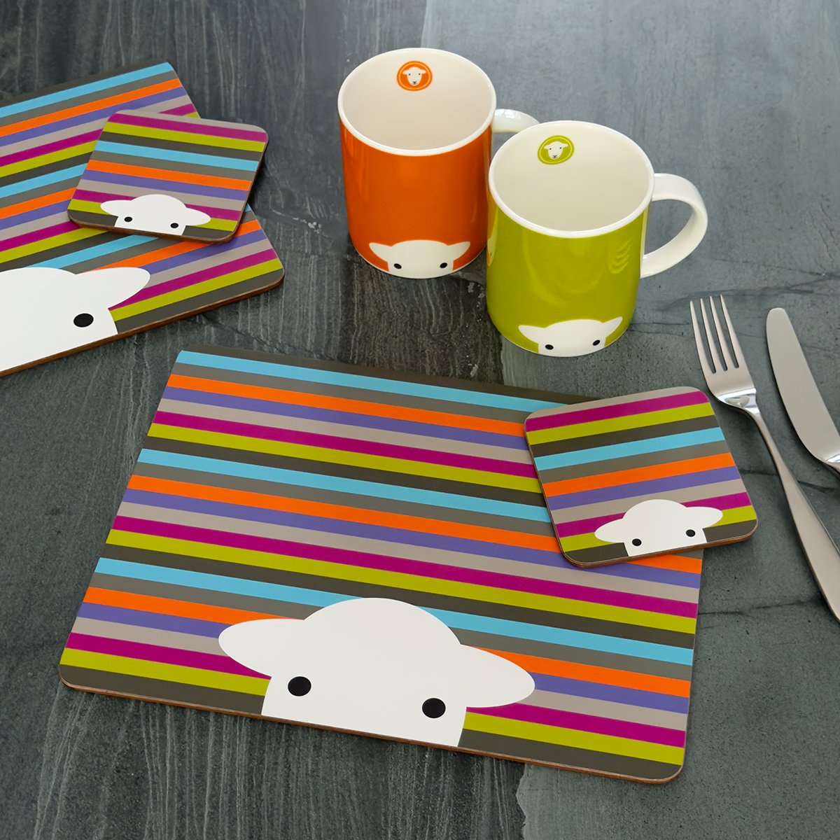 HerdyUK's tweet photo. New Herdy Tablemats & Coasters! π½
Bring a bold splash of colour to meal times - https://t.co/b8HqDd2Vks
Herdy's Tablemats & Coasters come as a set of 4 in a b-ewe-tiful presentation box βΊοΈ
.
.
#Herdy #Tablemat #Coaster #tableware #tabledecor #tablesetting https://t.co/DJnyWZMXGo
