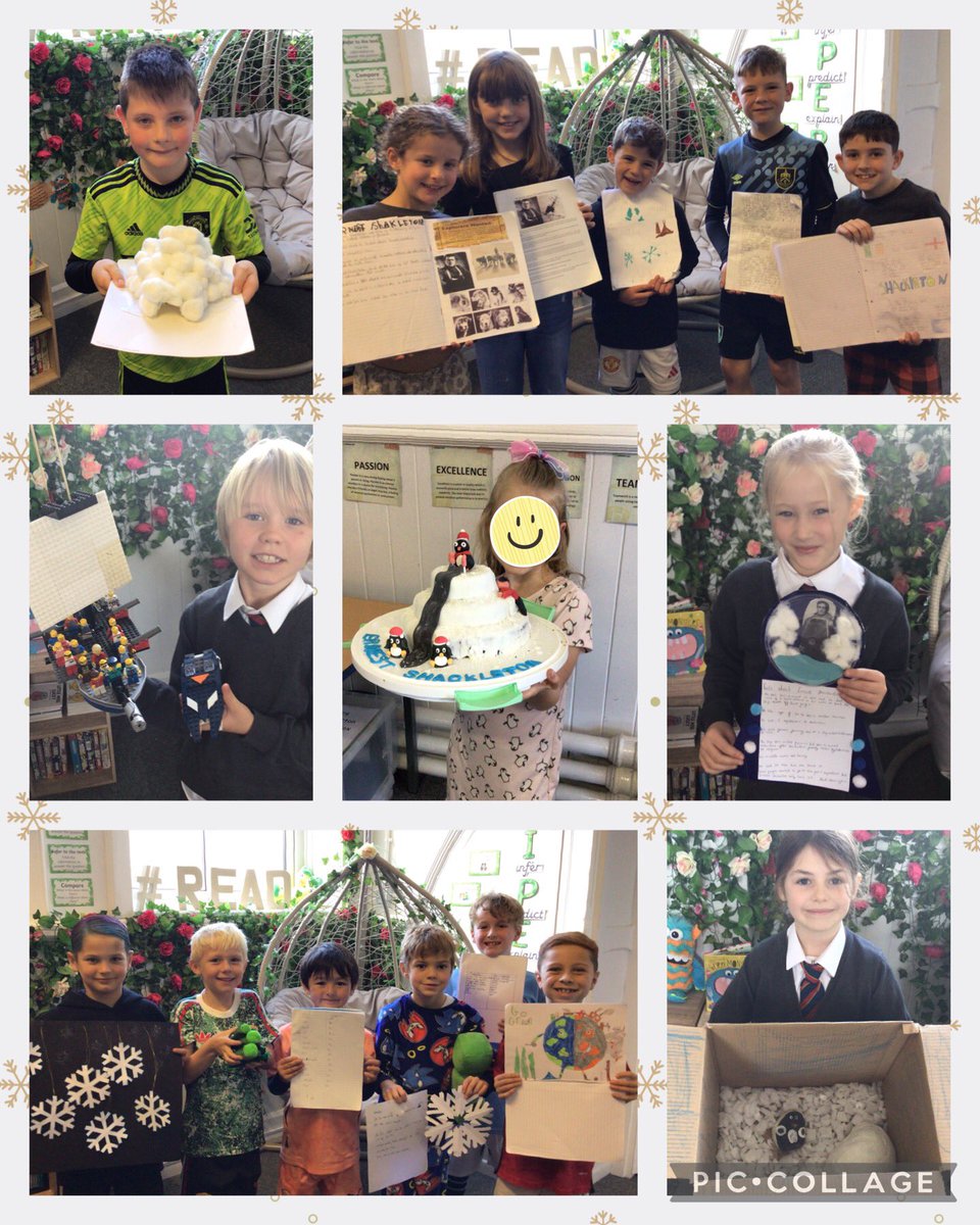 Here are the first homework projects of the year linked to our topic ‘Polar Regions’. Well done Y3/4! 👏 <a href="/Hollymountbury/">Holly Mount RC Primary</a> 🤩❄️