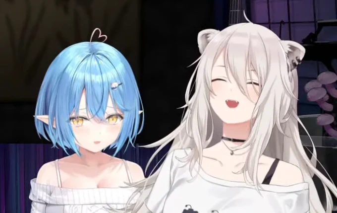 ししらみのホラーは絶対ししろんが前にいてグイグイ行くのとラミィちゃんの「ハァーーーイ!!!?」とししろんのゲラ笑いが良いw#ししらみ 