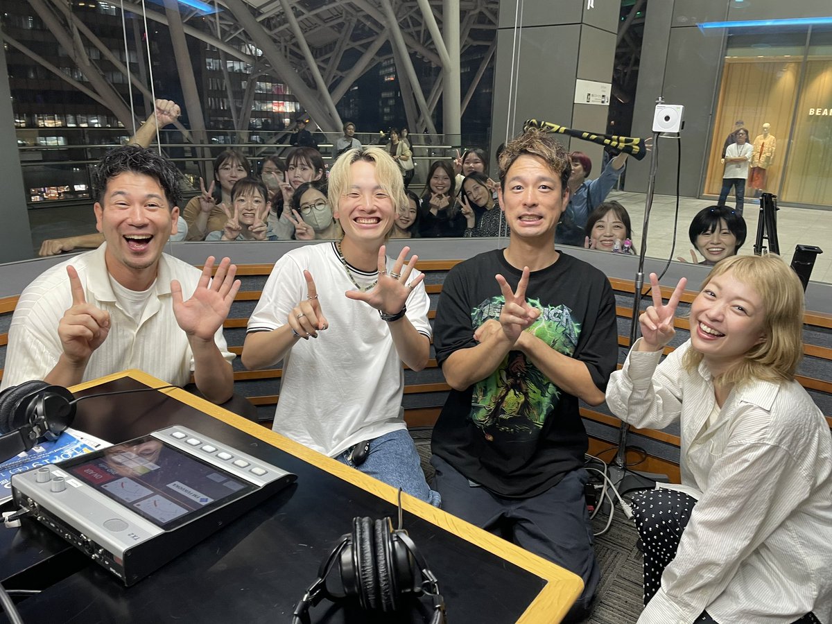 hakatakarankin's tweet photo. ご出演ありがとうございました😊

#ハカタカ
#SPYAIR
 radikoのタイムフリーでチェック📻 https://t.co/msscxhAvyS