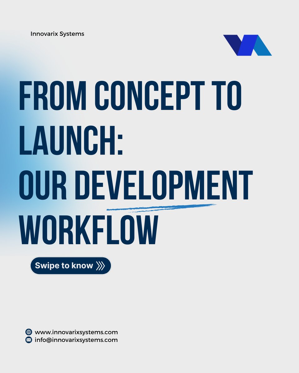 InnovarixSys's tweet image. Our refined development workflow prioritizes client needs, ensuring customer value at every stage.
1- Understanding Customer Needs
2- Technology Selection
3- Team Allocation
 
#CustomerCentric #AgileWorkflow #DevProcess