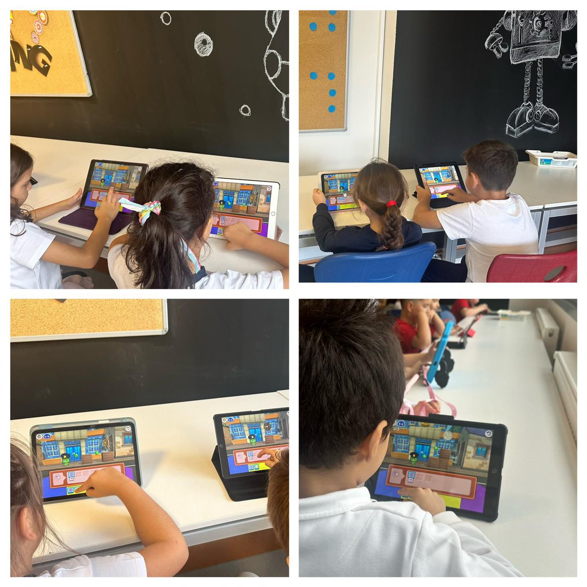 Bahcesehir_Sam's tweet image. Avrupa Kodlama Haftası etkinlikleri çerçevesinde öğrencilerimiz eğlenceli kodlama etkinlikleri ile robotik kodlama derslerini işledi
❤️💙 
#bahcesehirkodluyor 
#codeweek