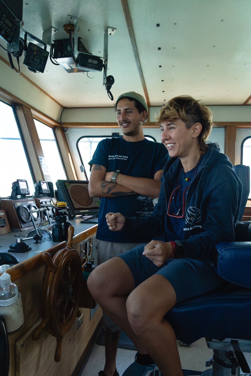 SeaShepherdSSCS's tweet photo. We’re a surly, salty crew. 
We’re not just working hard—we’re forging bonds that will last a lifetime. 

We are incredibly proud to be here, and from the bottom of our hearts, thank you for being part of this incredible family. 🌊💙 https://t.co/WPyy9LkirD https://t.co/YKDMQQgPtj