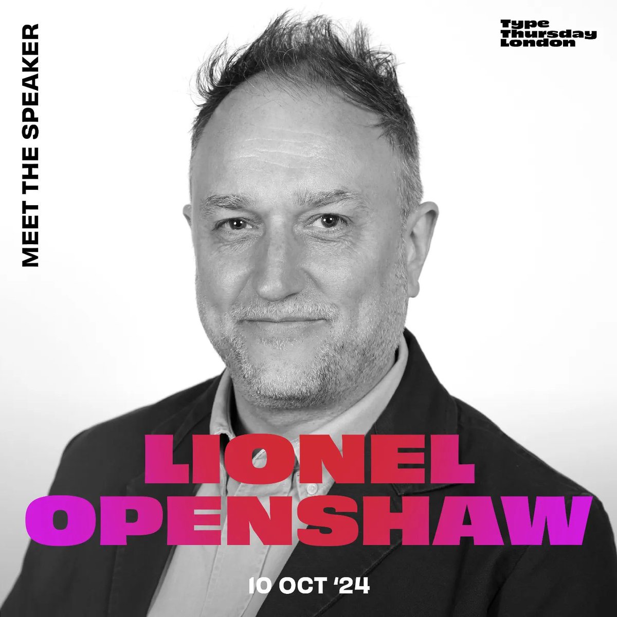Lionel Openshaw (@lionelopenshaw) on Twitter photo It was a pleasure to give a talk to a full house at Type Thursday London last week, show some of my work and font designs, and discuss the intersection of politics, art and design! <a href="/TypeThursdayLON/">Type Thursday London</a> <a href="/FedrigoniUK/">Fedrigoni UK</a> (photos: Giovanni Isnenghi) It was a pleasure to give a talk to a full house at Type Thursday London last week, show some of my work and font designs, and discuss the intersection of politics, art and design! <a href="/TypeThursdayLON/">Type Thursday London</a> <a href="/FedrigoniUK/">Fedrigoni UK</a> (photos: Giovanni Isnenghi)