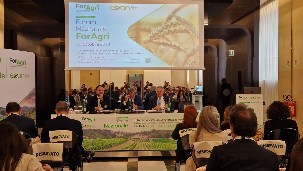 AGRAPRESS's tweet photo. Intervista presidente Foragri Conso vogliamo essere la “casa” della formazione per chi lavora in agricoltura https://t.co/vkGkP2VhHE.
@ForAgri79876 #foragri #EBAN @Confagricoltura @coldiretti @Cia_Agricoltura @fai_cisl @flaicgil @UilaNazionale @MinLavoro https://t.co/3xnZhf0bYH