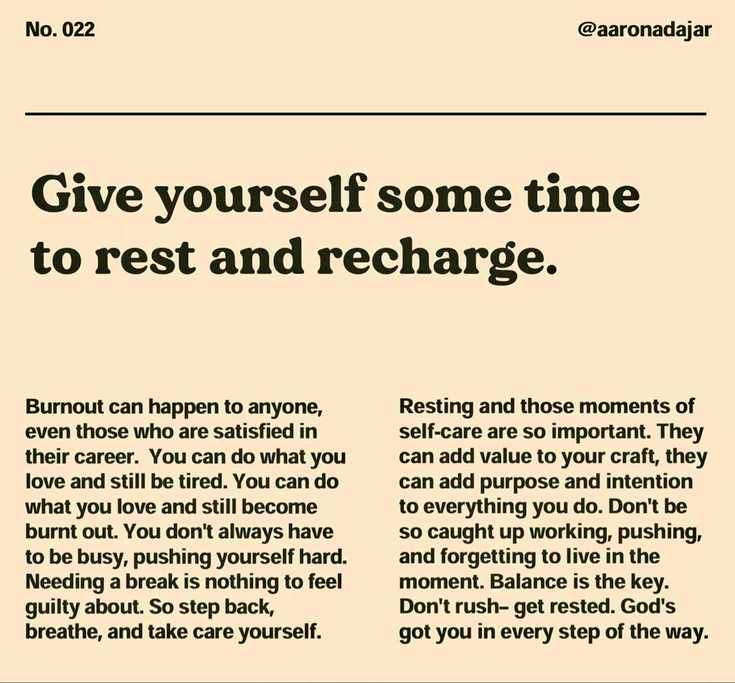 Liminal1988's tweet photo. Give yourself some time to rest and recharge. https://t.co/TcM2XCKrdx