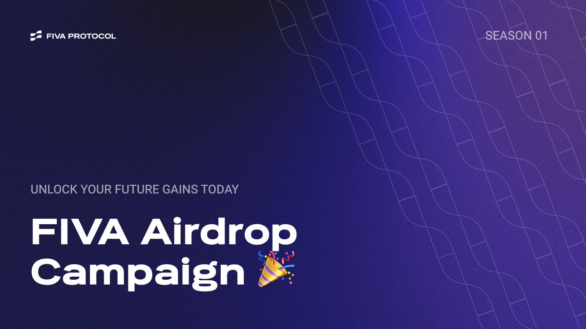 💎 GM FIVA Community! 

We have launched our first Airdrop Campaign together with <a href="/Parachute_ton/">Parachute 🪂</a> 🪂

💝 To celebrate this huge milestone, we have prepared for you:

✅ 500.000 $FIVA, 
✅ Whitelist spots, 
✅ and some extra juicy perks! 🥳

🚀 Join here now -