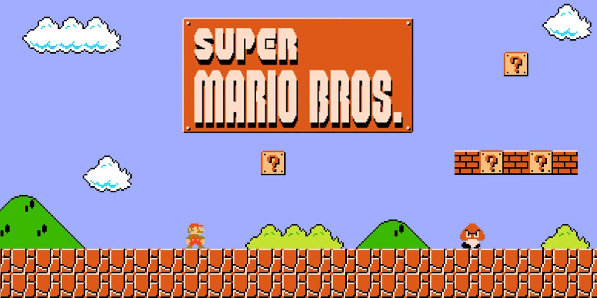 landofthe80s's tweet image. On this date in 1985 Nintendo released Super Mario Bros. in North America. #1980s #80s #80svideogames