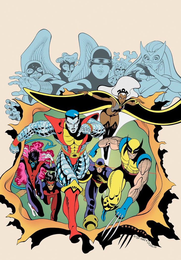 Giant Size X-Men. Variant cover by Tradd Moore #ComicArt