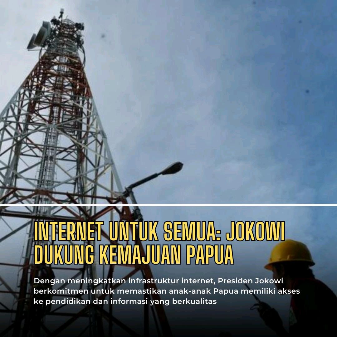 NataliaBesou's tweet photo. Akses internet di Papua mengalami peningkatan yang signifikan.

#InternetPapua #TeknologiPapua #PapuaSejahtera #PapuaNKRI https://t.co/Gu5h4paPha