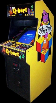 landofthe80s's tweet image. On this date in 1982 Gottlieb released the Q*Bert arcade game. #80s #80svideogames #1980s