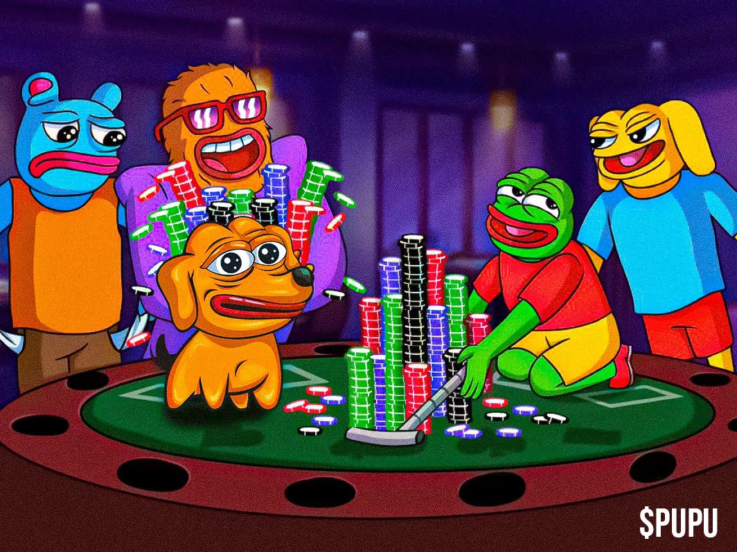 If you're not all in on $PUPU and the Boy's Club, what are you?

........rekt