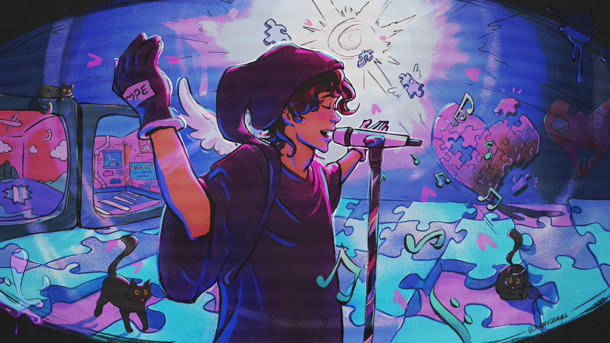 _rainydraws's tweet photo. Here’s my art for the equal frames project for hobi 🩷🩵 https://t.co/JdM5YQXtIk