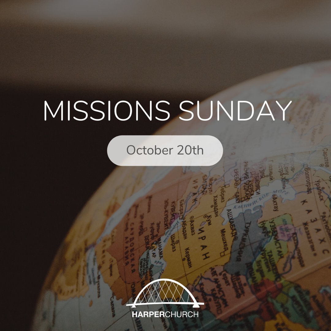 harper_church's tweet photo. This Sunday at Harper is Mission Focus Sunday! We’ll share updates from the past year as well as launch our 2025 mission trips. Join us to learn how you can pray, give and serve in international missions this year at Harper. https://t.co/vEp0yX65QY