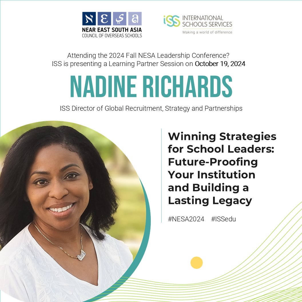 International Schools Services (ISS) tweet media