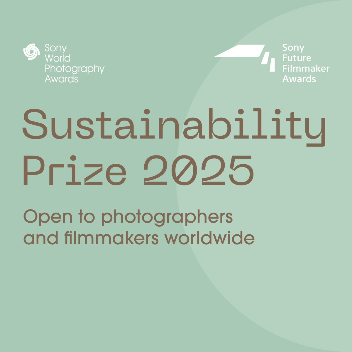 United Nations Foundation (@unfoundation) on Twitter photo Are you a creator whose work promotes a better future for the planet?
The 2025 Sustainability Prize rewards photographers who are elevating issues related to the environment, #SDGs, and more.
Apply now: bit.ly/3NeNR8B
<a href="/WorldPhotoOrg/">World Photography Organisation</a> <a href="/SonyFFAwards/">Sony Future Filmmaker Awards</a> Are you a creator whose work promotes a better future for the planet?
The 2025 Sustainability Prize rewards photographers who are elevating issues related to the environment, #SDGs, and more.
Apply now: bit.ly/3NeNR8B
<a href="/WorldPhotoOrg/">World Photography Organisation</a> <a href="/SonyFFAwards/">Sony Future Filmmaker Awards</a>