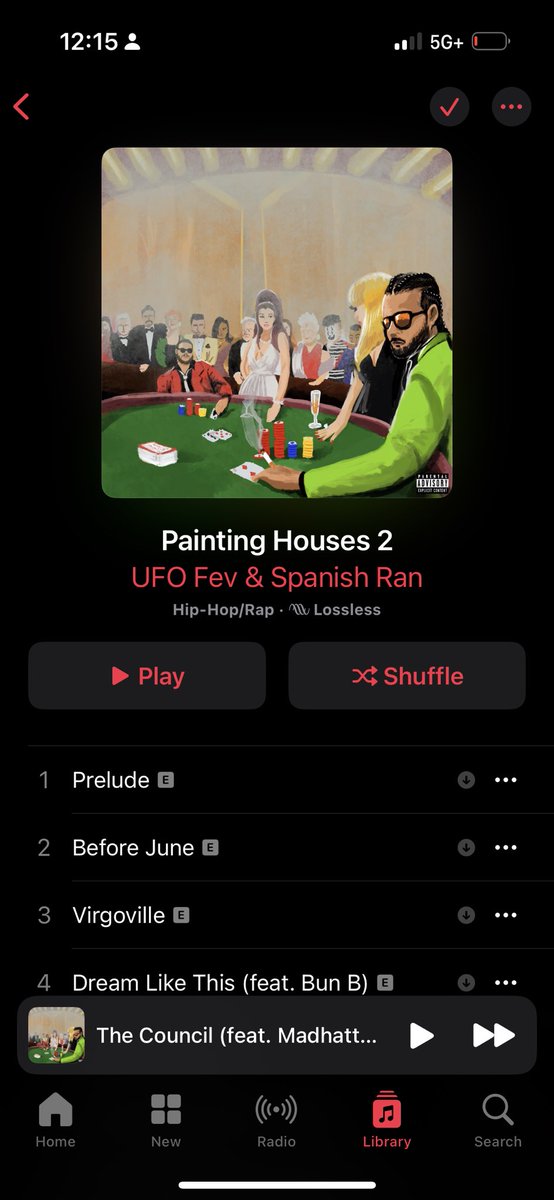 Spanish_Ran's tweet photo. “Painting Houses 2” 

Written &amp; Performed: @ufofev 

Produced, Mixed &amp; Mastered: @spanish_ran 

Featuring: 
@BunBTrillOG 
@FLZY__ 
@TreeMasonBBM 
@TekSmokeeLah 
@MadhattanMayor 
@shaykh_hanif 

Artwork: @Duane_Planes 

Is out now on all DSP 

⛪️🎨🏡✌🏼🛸 https://t.co/YPdDehss8x