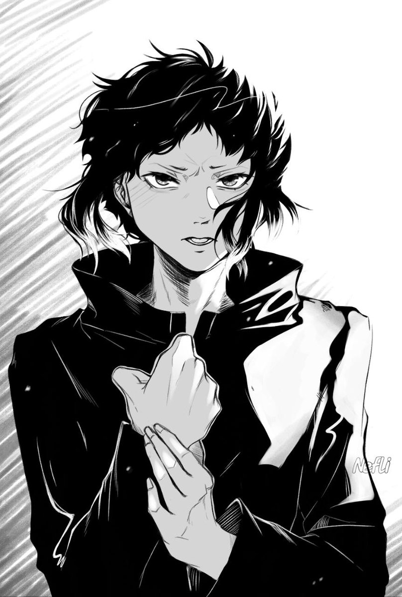 Nefli12's tweet photo. 🤭🤭

#BSD #akutagawa https://t.co/hL7nDvcAXu