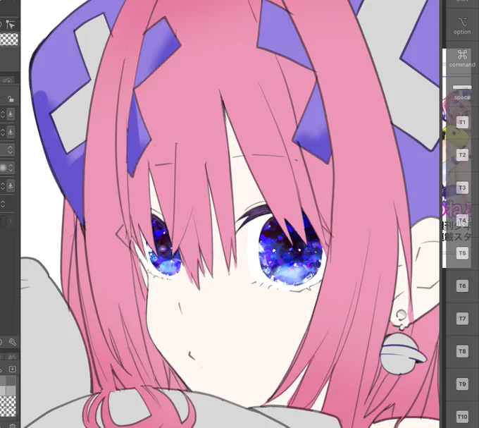 気絶しながらナノ塗ってる#ゆめこね 