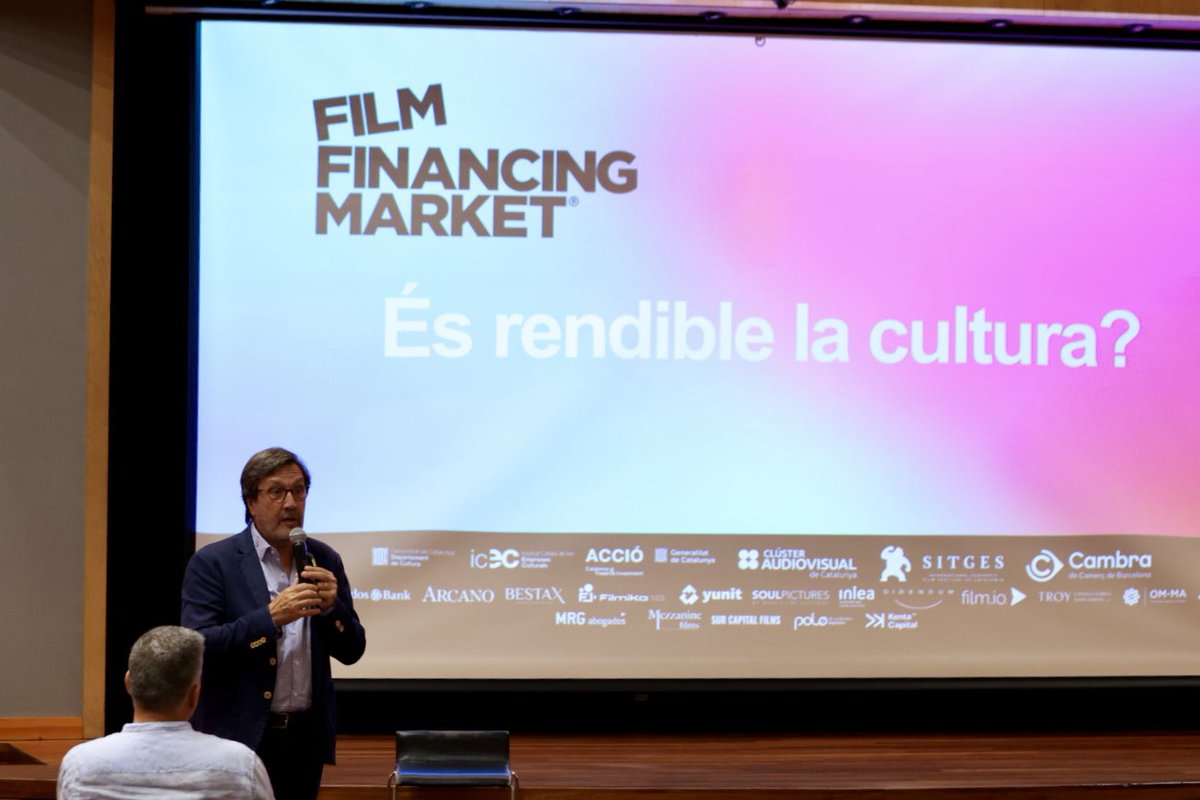 <a href="/vsalaf/">Víctor Sala</a> <a href="/FestSeriesMania/">SERIES MANIA</a> <a href="/SeriesFest/">SeriesFest</a> <a href="/GIFF_ch/">GIFF</a> <a href="/MovistarPlus/">Movistar Plus+</a> <a href="/rtveplay/">RTVE Play</a> <a href="/crisgalera/">Cristina Bertran</a> <a href="/3CatCultura/">3CatCultura</a> <a href="/JordiMendieta/">Jordi Mendieta</a> presenta la sessió ‘Inversión privada en el audiovisual’ sobre les estratègies de finançament del <a href="/filmfinancing_m/">filmfinancingmarket</a> 📺🎥