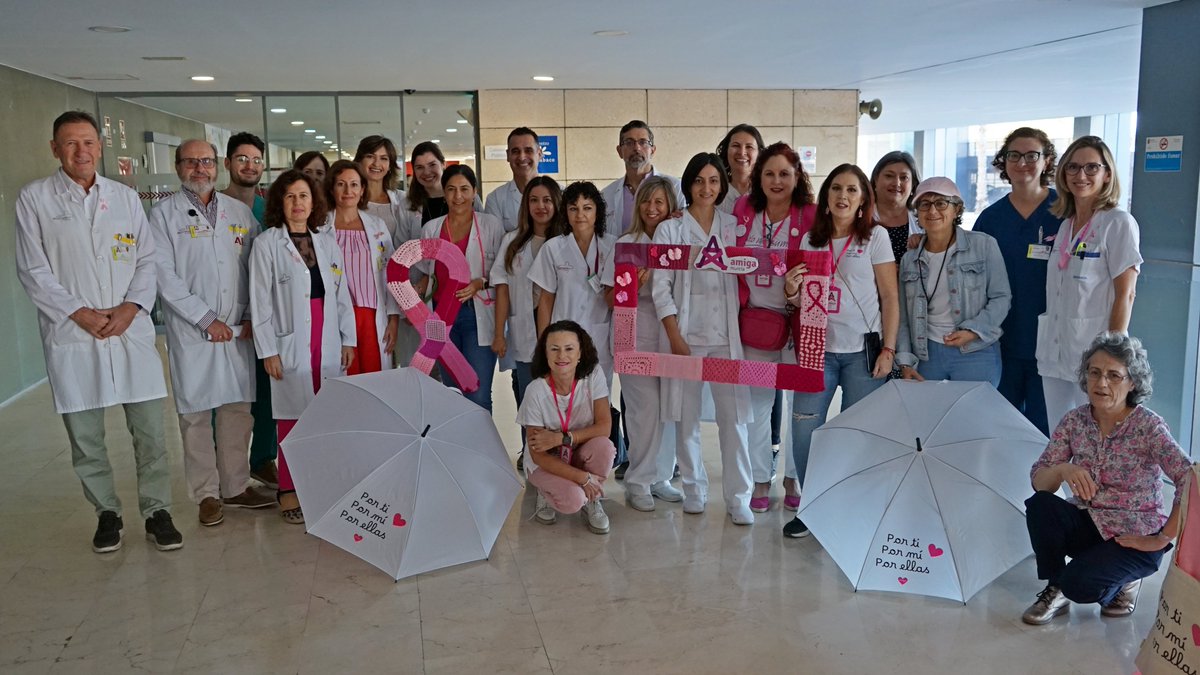 👥El Comité de Mama Arrixaca subraya la importancia del diagnóstico precoz a través de la mamografía a partir de los 4⃣5⃣ años. 

Cada mamografía es una oportunidad para la detección temprana 
📆 ¡No faltes a tu cita‼️
#CancerDeMama <a href="/AmigaMurcia/">Asociacion AMIGA</a>