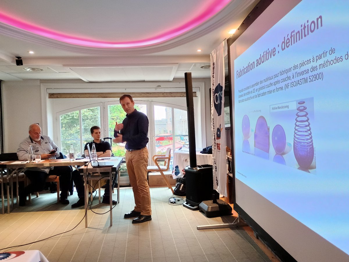 CNRS Réseau des Mécaniciens (@cnrs_rdm) on Twitter photo Merci à Arnold Mauduit <a href="/CetimFrance/">Cetim actualités</a> pour son intervention lors de la formation
Fabrications : Additive – Soustractive – Hybride
Eléments de comparaison Merci à Arnold Mauduit <a href="/CetimFrance/">Cetim actualités</a> pour son intervention lors de la formation
Fabrications : Additive – Soustractive – Hybride
Eléments de comparaison
