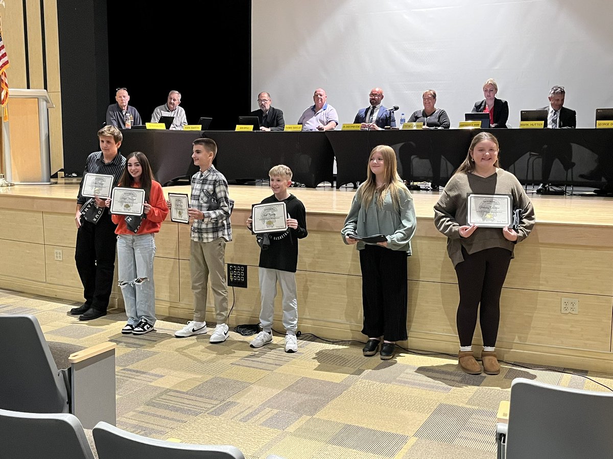 Congratulations to the <a href="/DEWMiddleSchool/">David E. Williams</a> October Students of the Month!