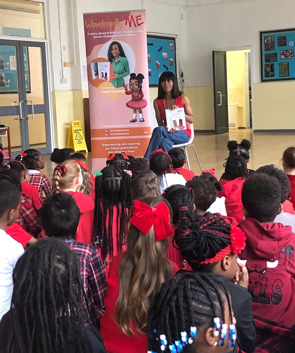 TurnhamPrimary's tweet photo. We were so lucky to be visited by BBC journalists @simijourno @susan_karanja and author @ToyinReports today to finish our Black History Month celebrations in style 😊
@thesteptrust #PUPAC #Lewisham #school #Brockley #London #teachers #education #books #reading #blackhistorymonth https://t.co/rb0gfyD7bw