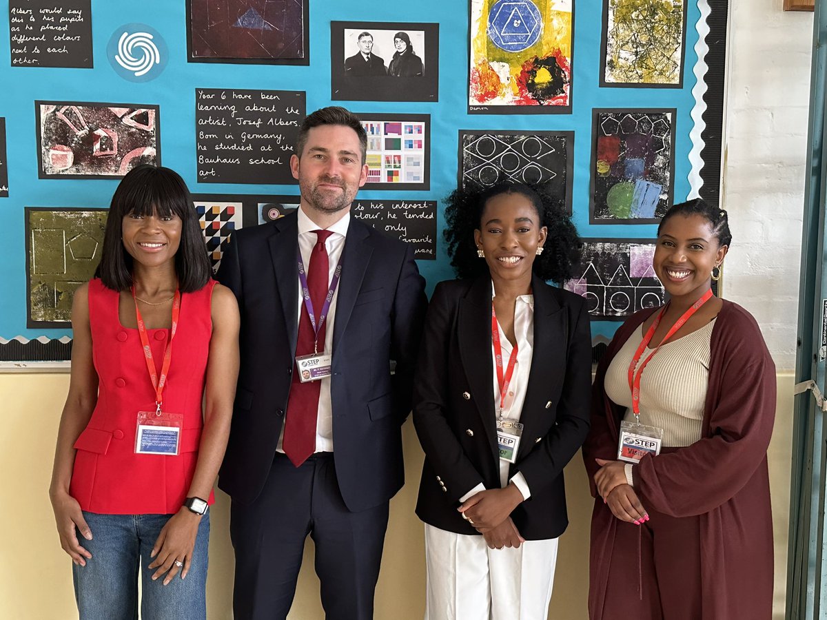 TurnhamPrimary's tweet photo. We were so lucky to be visited by BBC journalists @simijourno @susan_karanja and author @ToyinReports today to finish our Black History Month celebrations in style 😊
@thesteptrust #PUPAC #Lewisham #school #Brockley #London #teachers #education #books #reading #blackhistorymonth https://t.co/rb0gfyD7bw
