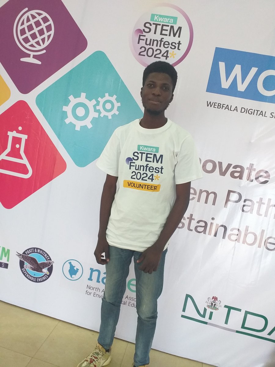 oyewale_e's tweet image. I had the incredible opportunity to volunteer as both a Graphics Designer and a member of the Technical team for the Kwara STEM Funfest 2024, hosted by Webfala Digital Skills for All Initiative.
#Webfala #WebfalaDigitalInitiative #Volunteer #GraphicsDesign #KwaraSTEMFunfest