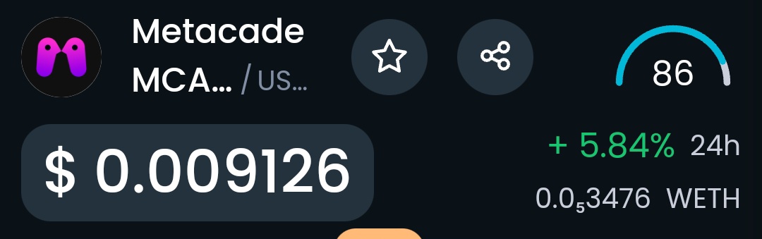 CryptoKaviYT's tweet photo. I've officially partnered with @Metacade_ 🎮 The Best P2E game on @Base 🔵

To celebrate that, 🏆 I'll Giveaway 30,000 $MCADE tokens worth $300 🥳

🔹 Follow me @CryptoKaviYT ✅
🔹 Like 👍 Retweet ♻️ this post 

♾️ Make sure to checkout @Metacade_ & earn FREE crypto by playing games 🎮