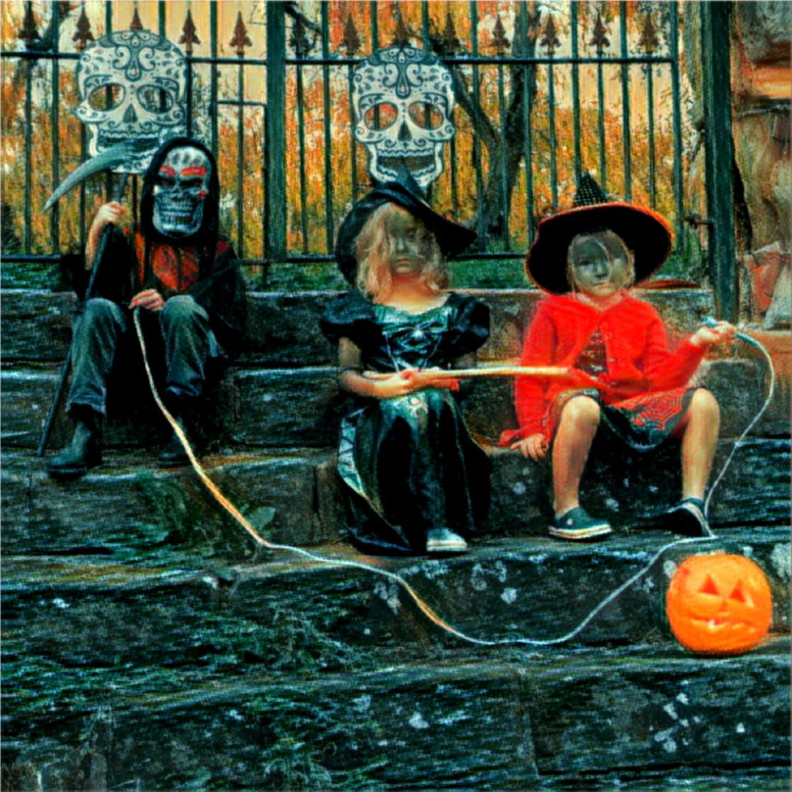Happy Halloween from all of us at #TeamDTSM – we are happy about it … honest … its also your last day to share any #scaryskipping videos to win a free Skipping rope and DTSM Waterbottle! #ScarySkipping #Halloween #SkipEveryDay