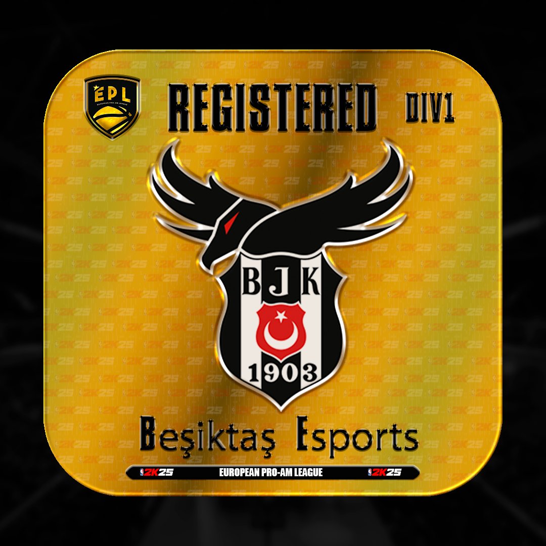 🏀 [DIVISION 1]
Welcome @BJKesports to the EPL Szn5 - Fall Cup!🏆

🇹🇷
🏀𝗥𝗼𝘀𝘁𝗲𝗿:
<a href="/gezerMD/">Gezer, MD 🇹🇷</a>
<a href="/xoSPXKEDll/">Armagan Secmeer</a>
<a href="/kobiadam3/">Cem Aslanhan</a>
@belmurka
<a href="/qclampsp/">q-Clamps-p🇹🇷</a>
<a href="/yagi2k/">Yagi</a>
<a href="/damnpostplay/">UncleGeez 🤡</a>
<a href="/Kagu2K/">Kagü🇹🇷</a>

#RiseAndBall #EPL🏀