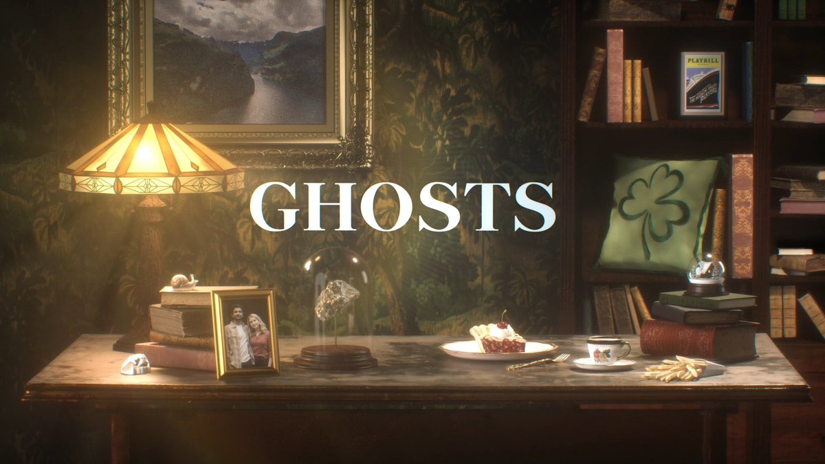 GhostsCBSFans's tweet image. Can you catch the haunting hints in this season’s title card?

👻 for previous seasons title cards check out the second picture. Sequences made by @imaginaryforces #GhostsCBS