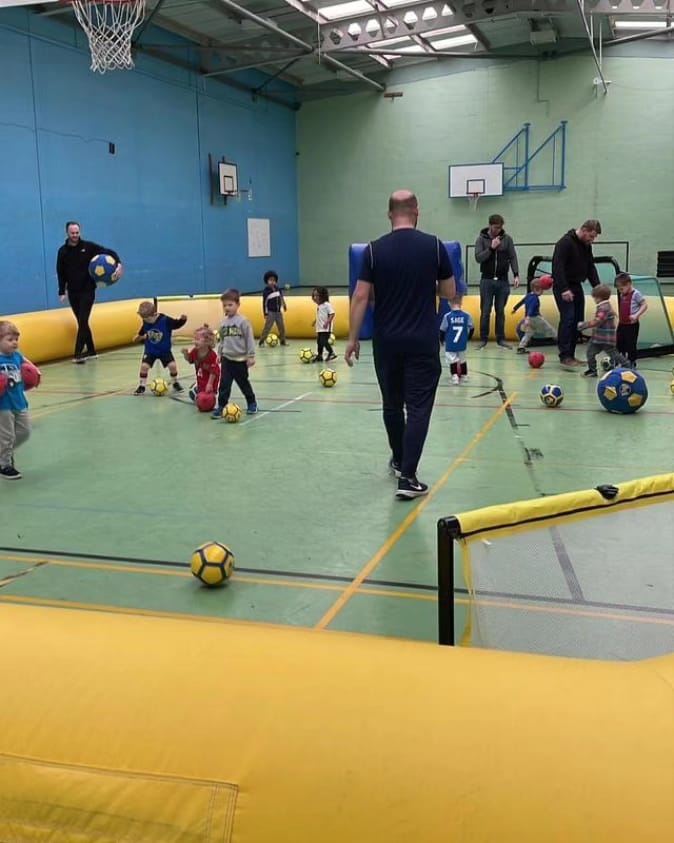 👶 IT IS A PRIVILEGE to coach Tots Football Fun in my local community. 

This incredible program provides my coaching assistants and me with an opportunity to be a child's first-ever football coach. How amazing is that! It is such a privilege but also a huge responsibility.