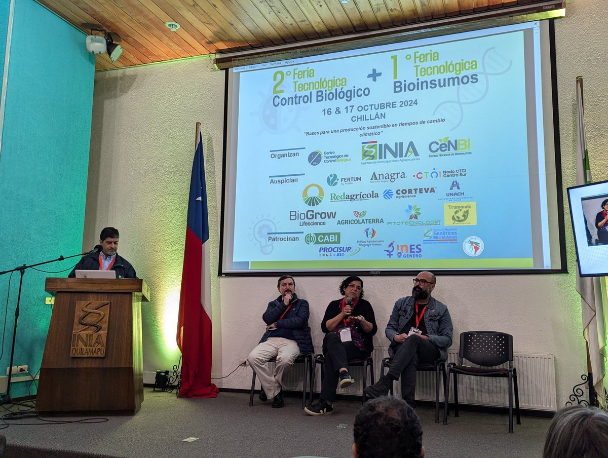 MarieMonteoliva's tweet image. Great experience sharing results and ideas with colleagues in the First  Technological Fair of Bioinputs in Chillan, Chile @procisur @intaCIAP #ifrgv #udea #bioinputs #waterstress #legumes