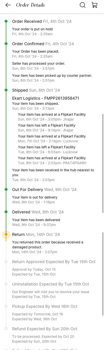 Anshuman138's tweet photo. @flipkartsupport @Flipkart @GyanTherapy @tech_burner 
Aapki taraf se date extend ho rahi hai bas Costumer care solve nahi kar paa rahe hai problem 
I am from Middle class family 28k is huge amount for us
And product amount is also increased 
Please help me 🙏🏼 https://t.co/juOrUrgYE1