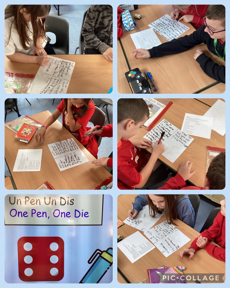 8MGwcps's tweet photo. For today’s Cymraeg Bob Dydd session we played ‘Un pen, un dis’ to help develop our writing and translating skills with the familiar sentence patterns we have been focusing on. Gwaith Gret! 👏🏻 🏴󠁧󠁢󠁷󠁬󠁳󠁿 @WoodlandsPrima1 https://t.co/FtusZe30xh