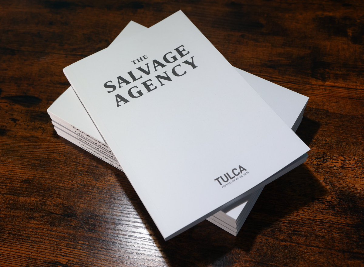📒New Publication: The Salvage Agency 

TULCA Publishing is pleased to announce the release of its latest publication as part of the 22nd edition of TULCA Festival of Visual Arts, #TheSalvageAgency, curated by Michele Horrigan. 

📚Now available to order: tulca.ie/shop/the-salva…